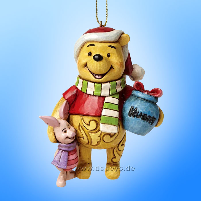 Disney Traditions / Jim Shore Figur von Enesco."Puuh Ornament Baumanhänger" A27551.