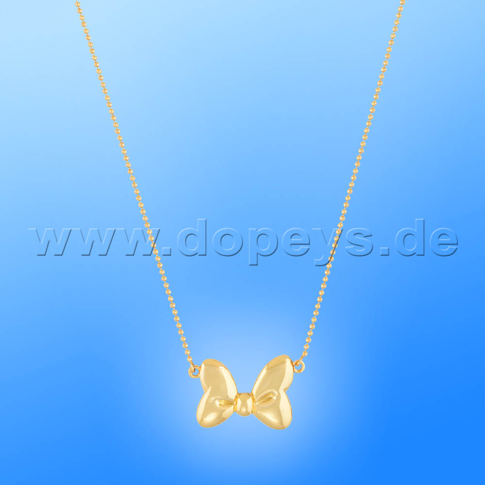 Disney Halskette - Schleife (Minnie Maus) in Gold von Couture Kingdom 12100961