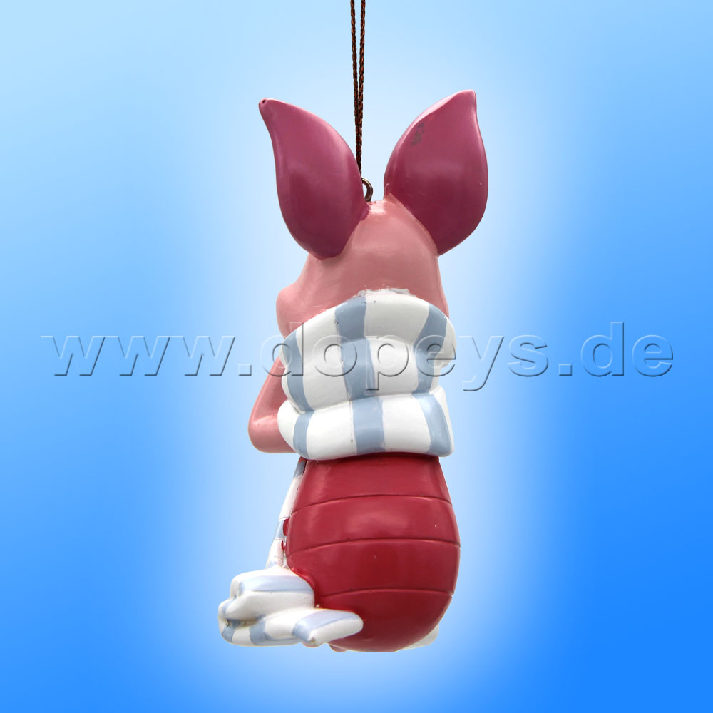 Kurt S. Adler - Disney "Ferkel mit Schal" Winnie Puuh Weihnachtsbaumanhänger / Ornament DN35032