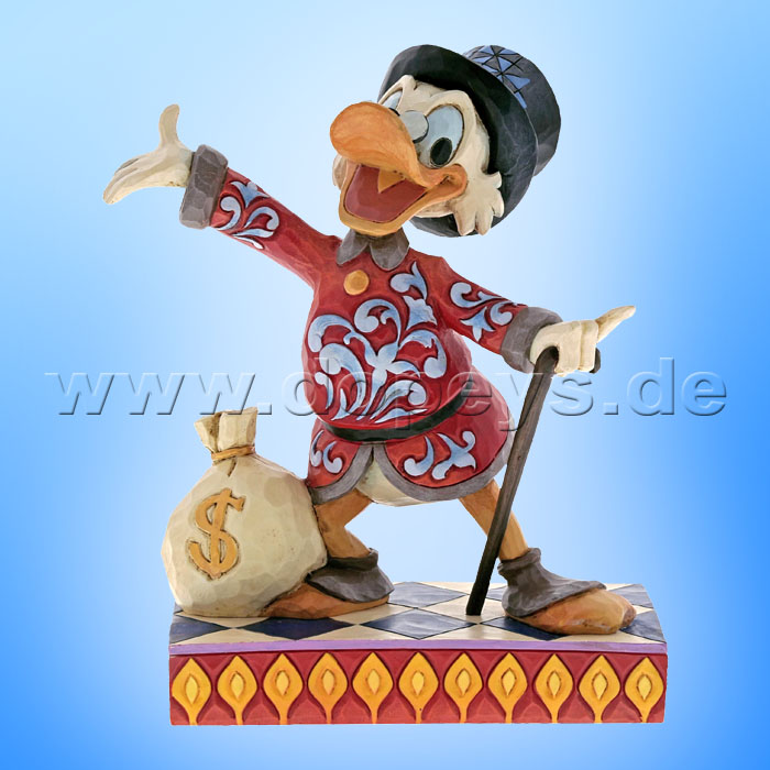 Treasure Seeking Tycoon (Dagobert Duck) Figur von Disney Traditions / Jim Shore - Enesco 6001285