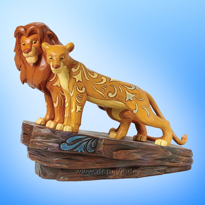 Disney Traditions / Jim Shore figurine from Enesco "Love at Pride Rock (Simba & Nala Figurine)" 4040432.