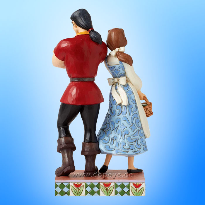 Disney Traditions - Belle & Gaston Figurine (Brilliant & Boorish) figurine by Jim Shore 6016342