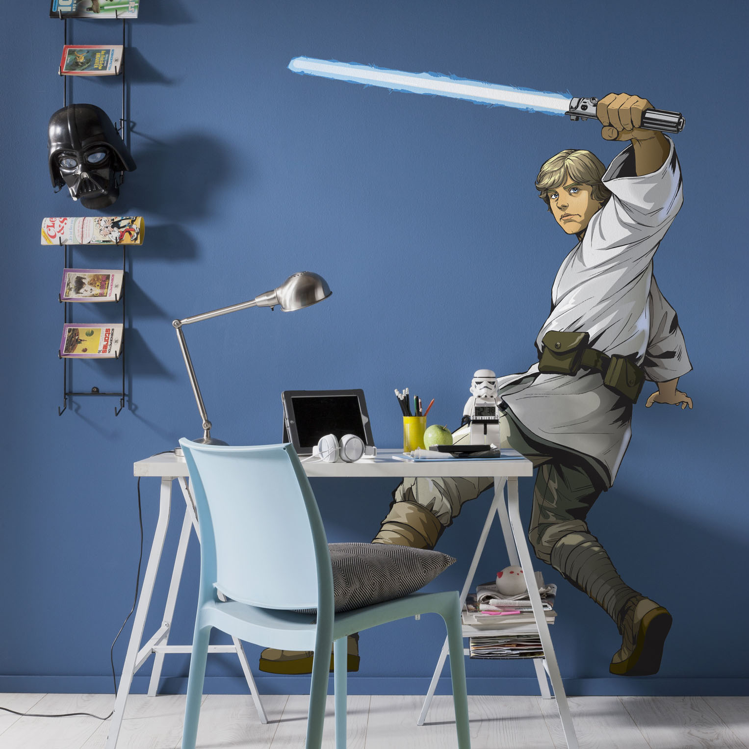 Star Wars Vlies Fototapete selbstklebend "Star Wars XXL Luke Skywalker" 127cm x 200cm
