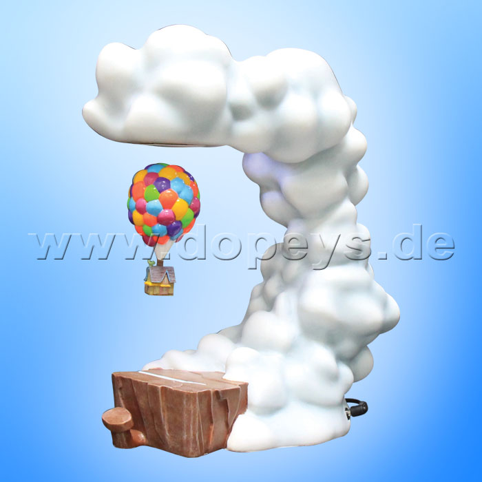 Disney Grand Jester Studios Figurine - Pixar UP Levitating House Masterpiece Figurine EU A30537