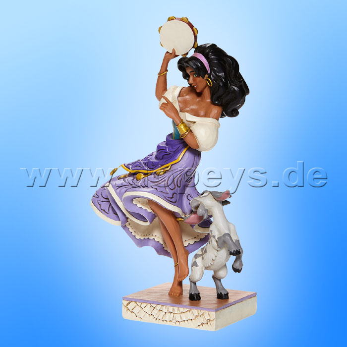 Disney Traditions - Twirling Tambourine Player (Esmeralda & Djali) von Jim Shore 6008071