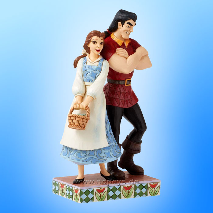 Disney Traditions - Belle & Gaston Figurine (Brilliant & Boorish) figurine by Jim Shore 6016342