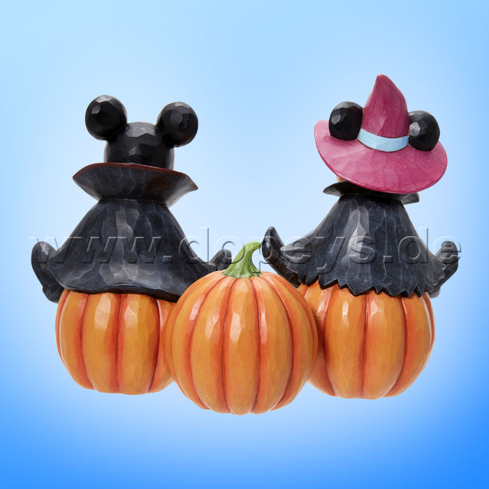Disney Traditions Figur - Mickey & Minnie Maus Boo Kürbisse (Cutest Pumpkins in the Patch) von Jim Shore 6013052