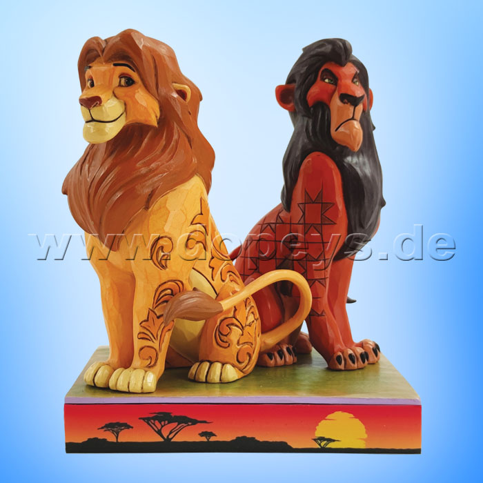 Disney Traditions - Proud and Petulant (Simba & Scar) figurine by Jim Shore 6010093