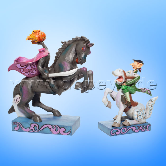 Disney Traditions - Heads Up, Ichabod! (Headless Horseman & Ichabod) figurine by Jim Shore 6007059