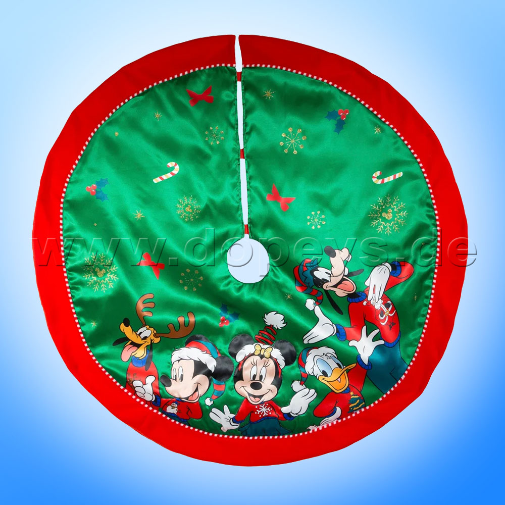 Kurt S. Adler - Disney Weihnachtsbaumdecke / Christbaumrock - Mickey und Freunde DN7225