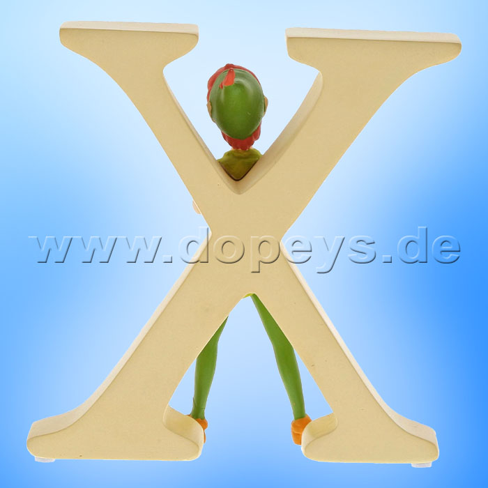 Enchanting Disney Collection - Buchstabe "X" - Peter Pan Figur von Enesco A29569