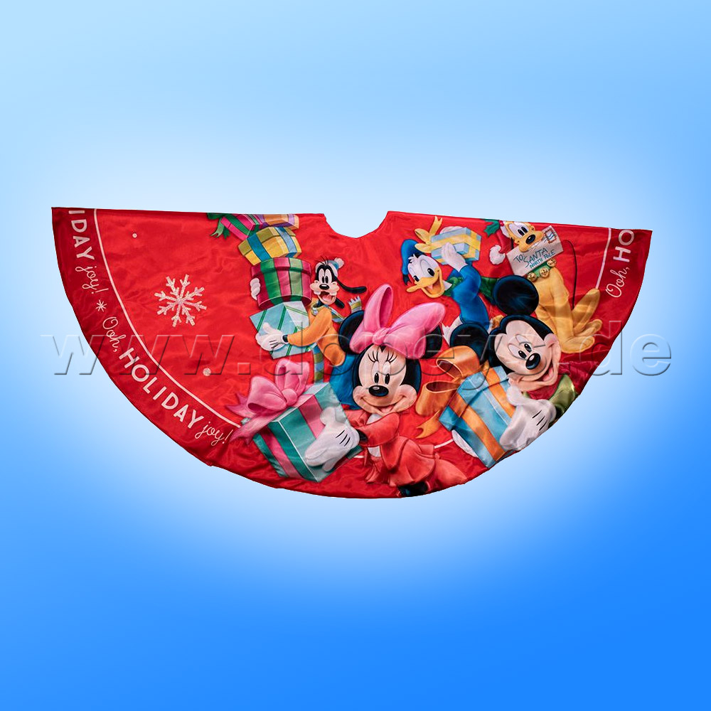 Kurt S. Adler - Disney Christmas Tree Skirt "Ooh, Holiday Joy!" Mickey and Friends DN7198