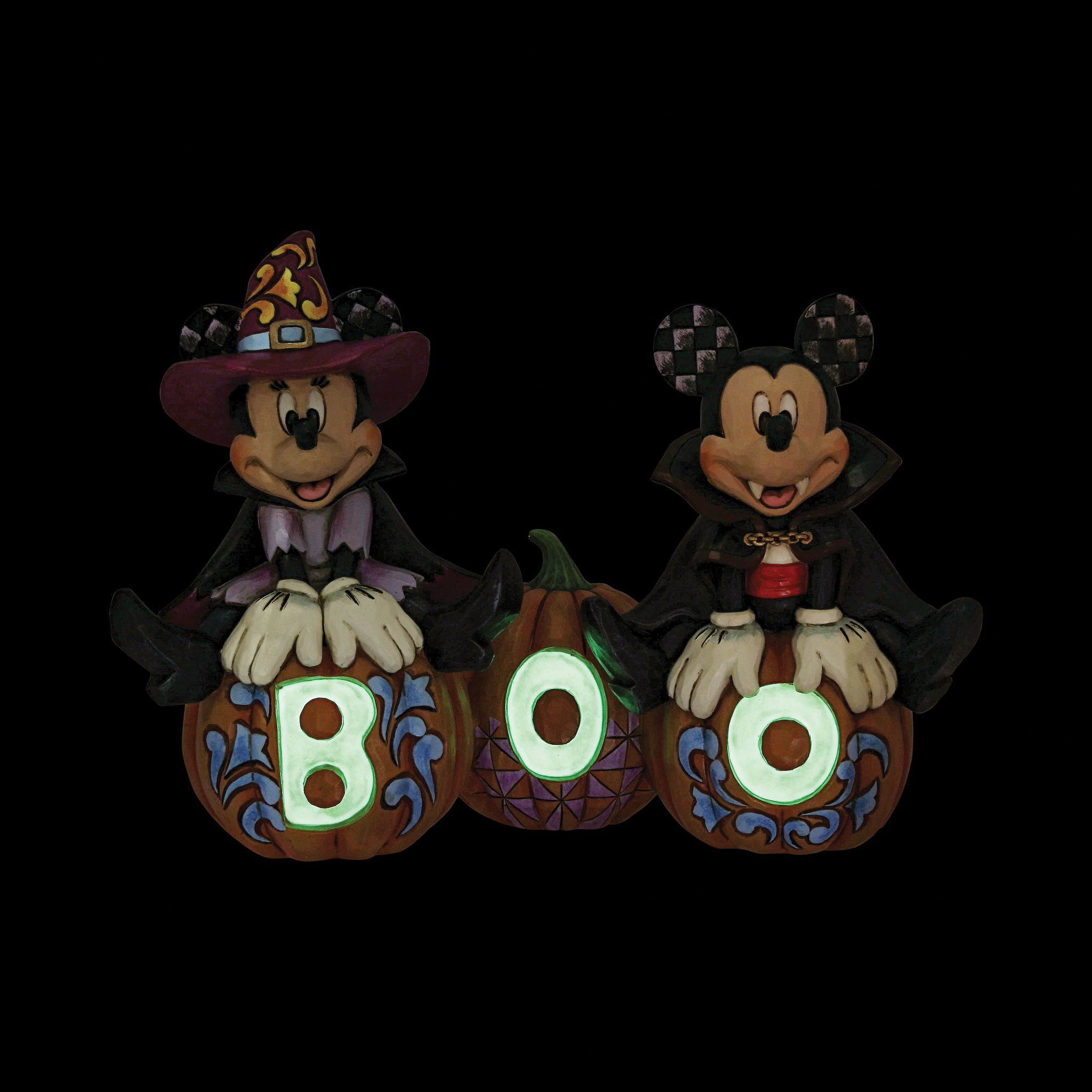 Disney Traditions Figur - Mickey & Minnie Maus Boo Kürbisse (Cutest Pumpkins in the Patch) von Jim Shore 6013052