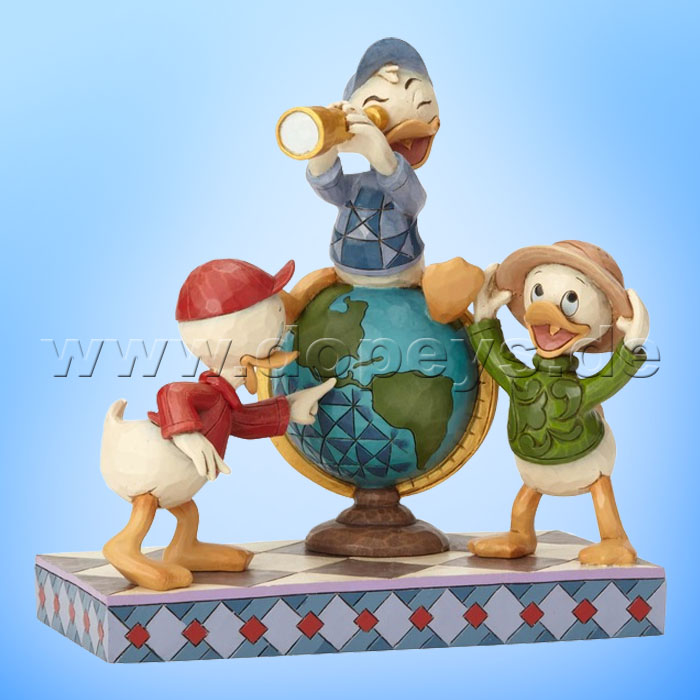 Disney Traditions - Navigating Nephews (Huey, Dewey & Louie Duck Tales) by Jim Shore 6001286