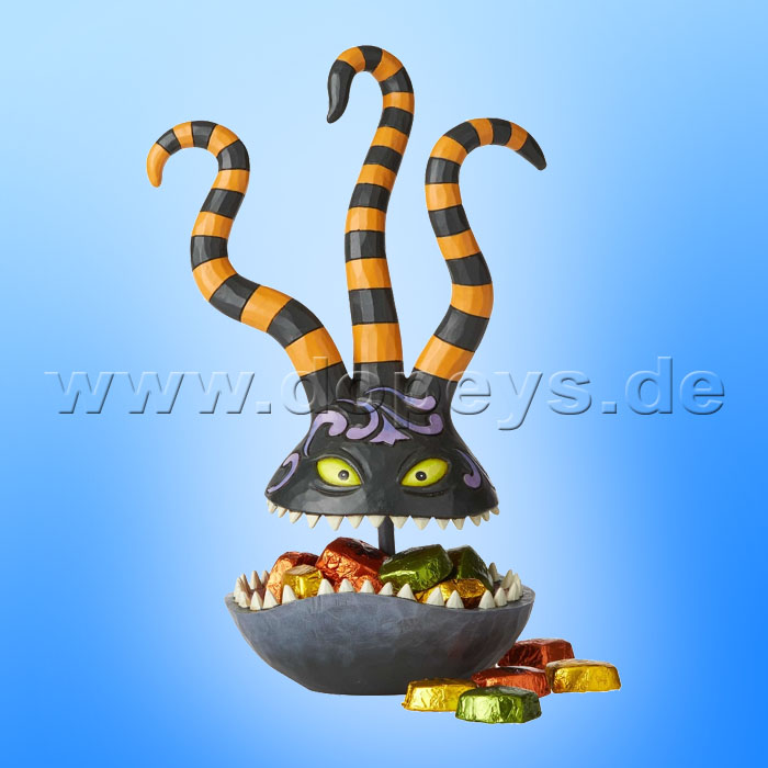 Disney Traditions - Toothy Terror (Harlequin Dämon Süßigkeitenschale) von Jim Shore 6002838