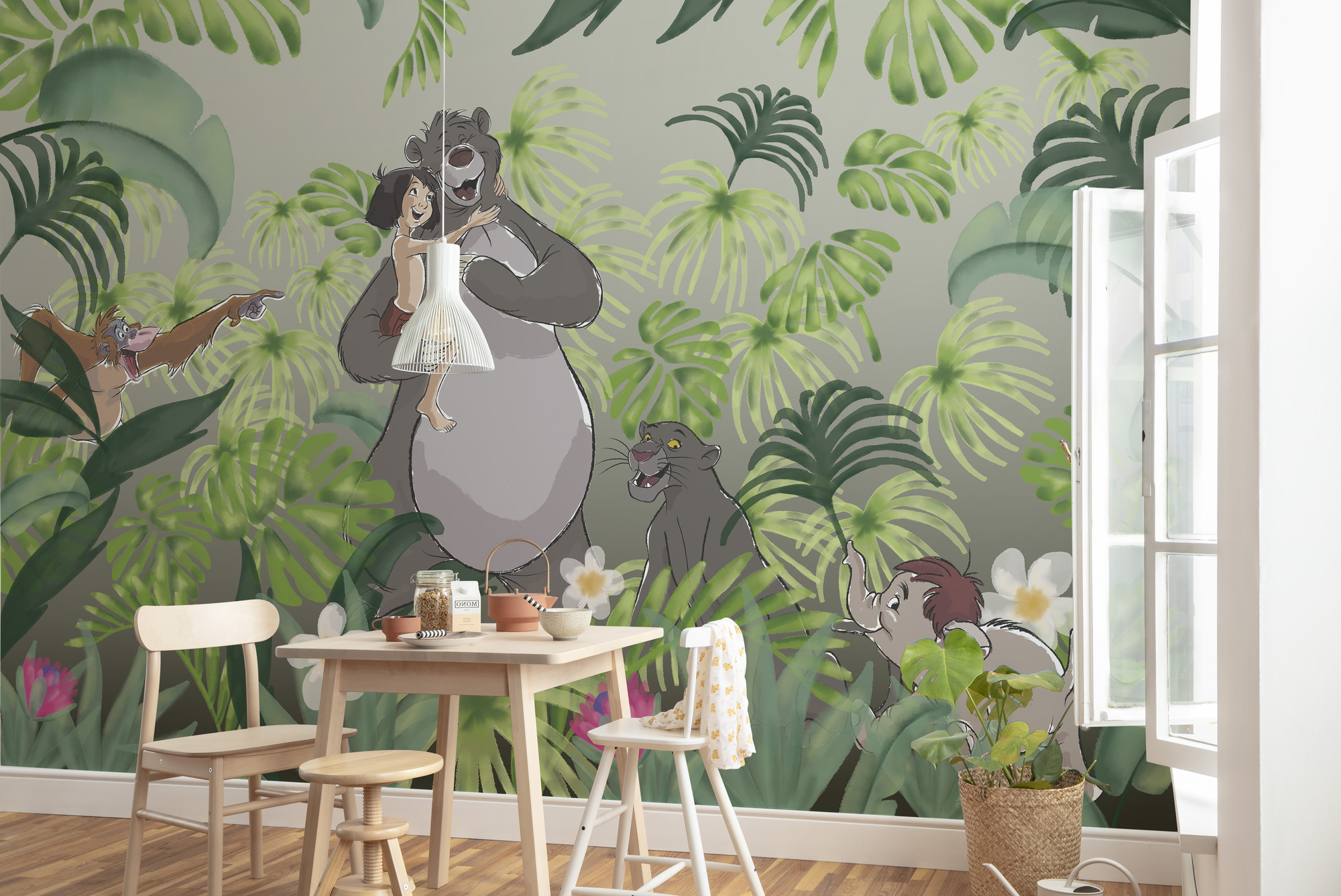 Disney Vlies Fototapete Das Dschungelbuch "Welcome To the Jungle"