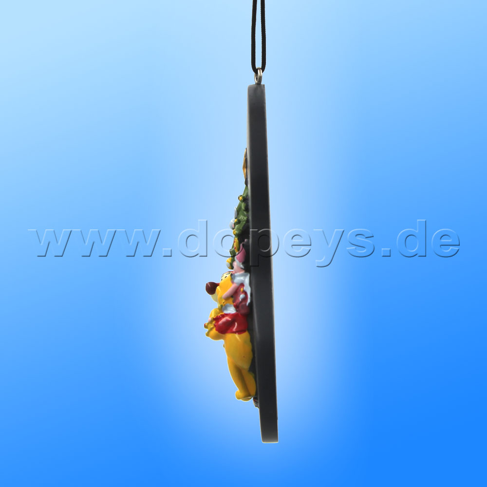 Kurt S. Adler - Disney "Winnie Puuh & Freunde am Weihnachtsbaum" Relief Weihnachtsanhänger / Ornament DN35040