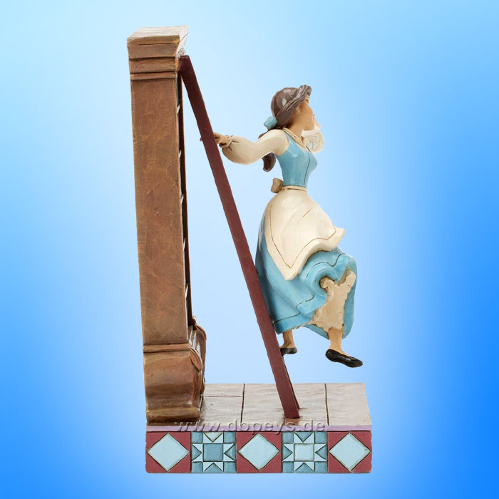 Disney Traditions Figur - Belle am Bücherregal (A World of Books) von Jim Shore 6016894