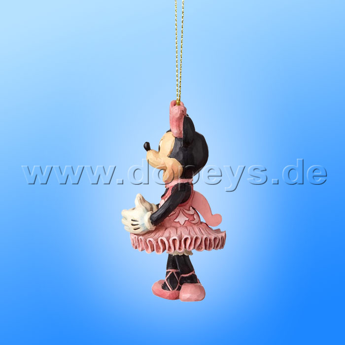 Disney Traditions / Jim Shore Figur von Enesco. "Minnie Maus Nussknacker Ornament Baumanhänger" A29382