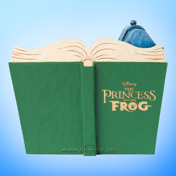 Disney Traditions Figur - Küss den Frosch Märchenbuch (Wish Upon the Evening Star) von Jim Shore 6015015