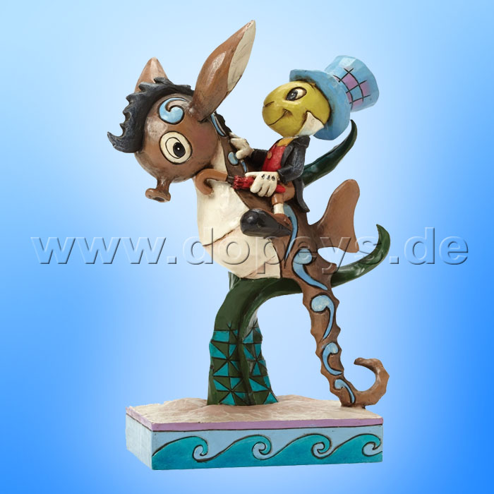 Disney Traditions / Jim Shore Figur von Enesco "Horsing Around (Jiminy Grille)" 4043648.