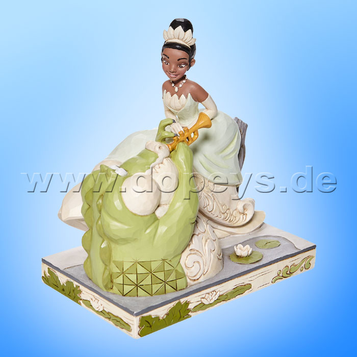 Disney Traditions - Bayou Beauty (Tiana mit Louie White Woodland) von Jim Shore 6008065