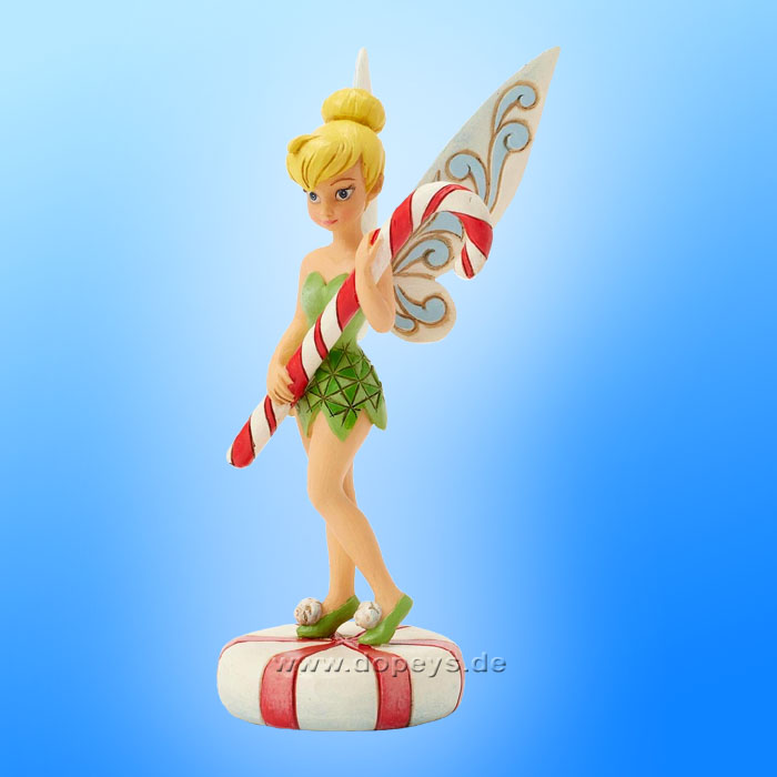 Disney Traditions Figur - Tinker Bell mit Zuckerstange (Peppermint Pixie) von Jim Shore 6016887