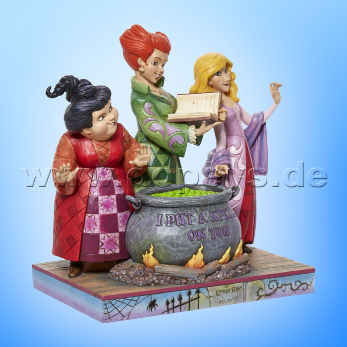 Disney Traditions Figur - Hocus Pocus, die Sanderson Schwestern (I Put A Spell On You) von Jim Shore 6011939
