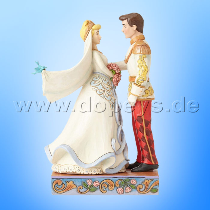Disney Traditions / Jim Shore Figur von Enesco "Happily Ever After (Cinderella & Prinz Hochzeitsfigur)" 4056748.