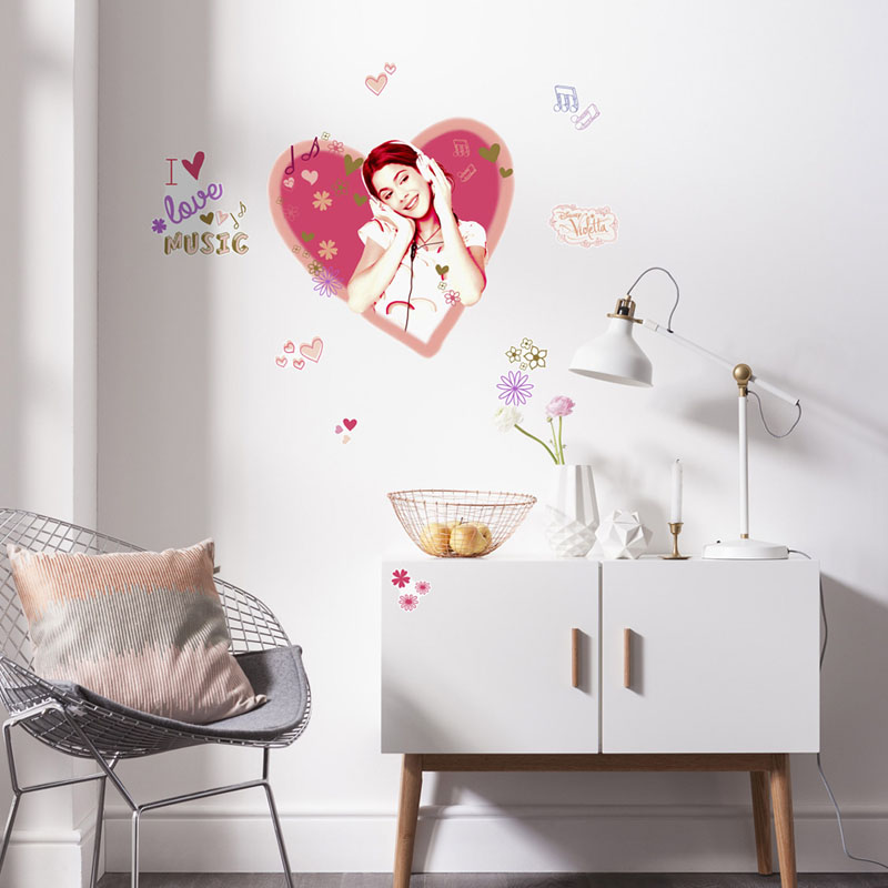 Disney Wandsticker / Wandaufkleber "Violetta"
