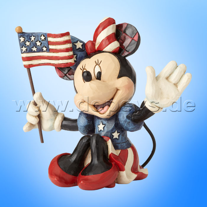 Disney Traditions - Mini Minnie Maus als Patriotin von Jim Shore 4056744