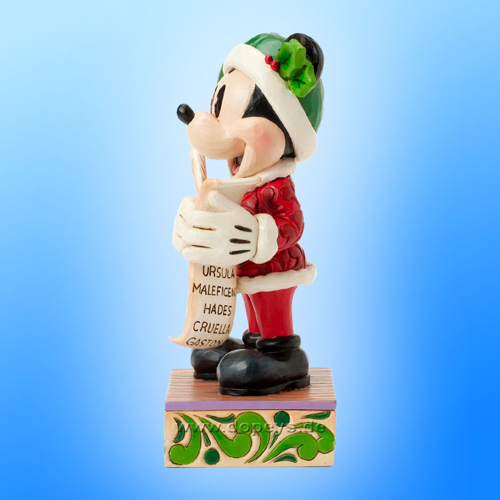 Disney Traditions - Santa Mickey with List (Twenty Years of Magic) figurine by Jim Shore 6016890