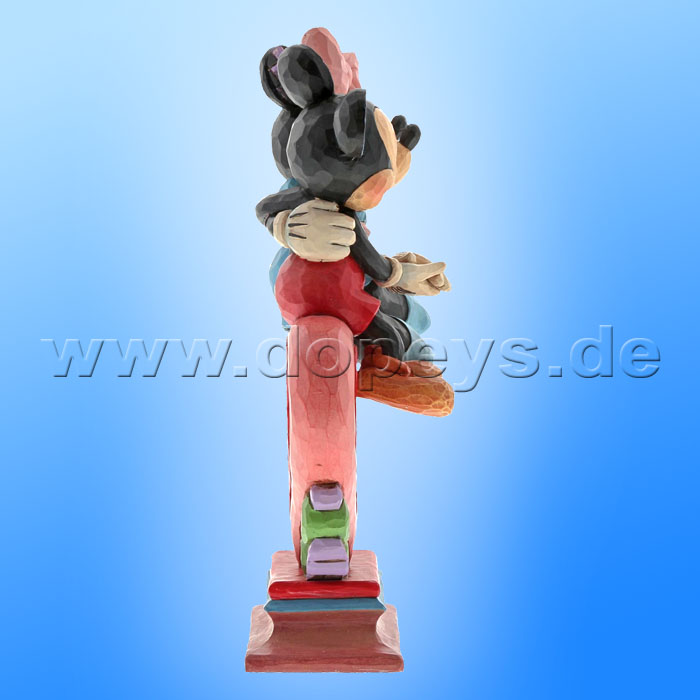 Disney Traditions - Heart To Heart (Mickey & Minnie Sitting on a Heart) by Jim Shore 6001282