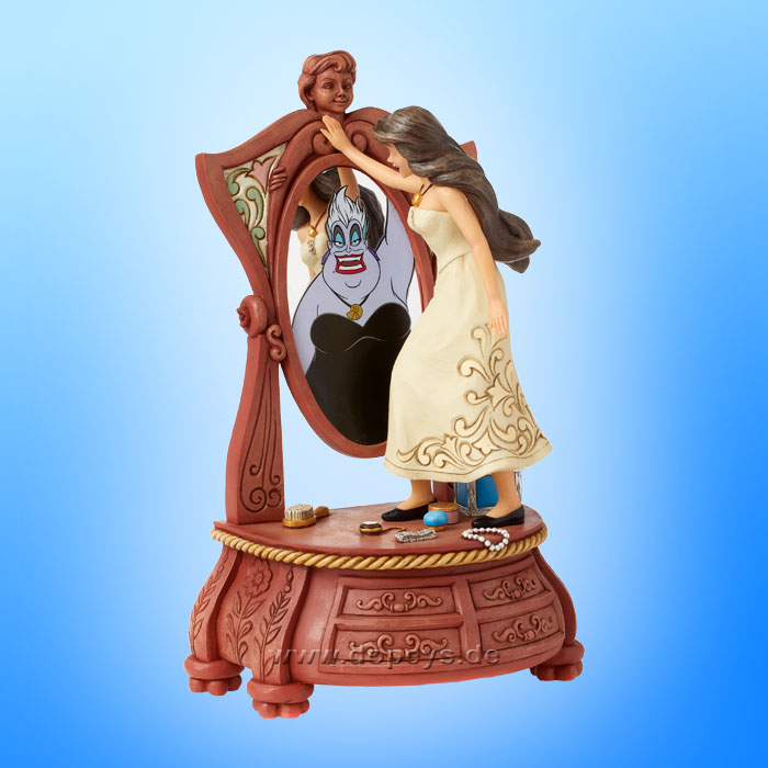 Disney Traditions - Vanessa Vanity Mirror Scene with Ursula (Sinister Reflections) figurine by Jim Shore 6016343