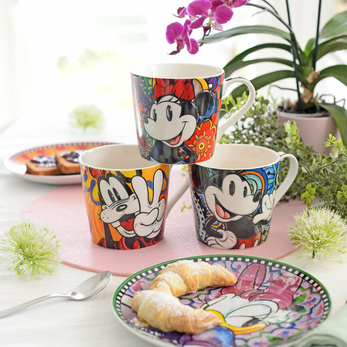 Disney Kaffeetasse / Kaffeebecher "Goofy" Forever & Ever im italienischen Design 103005