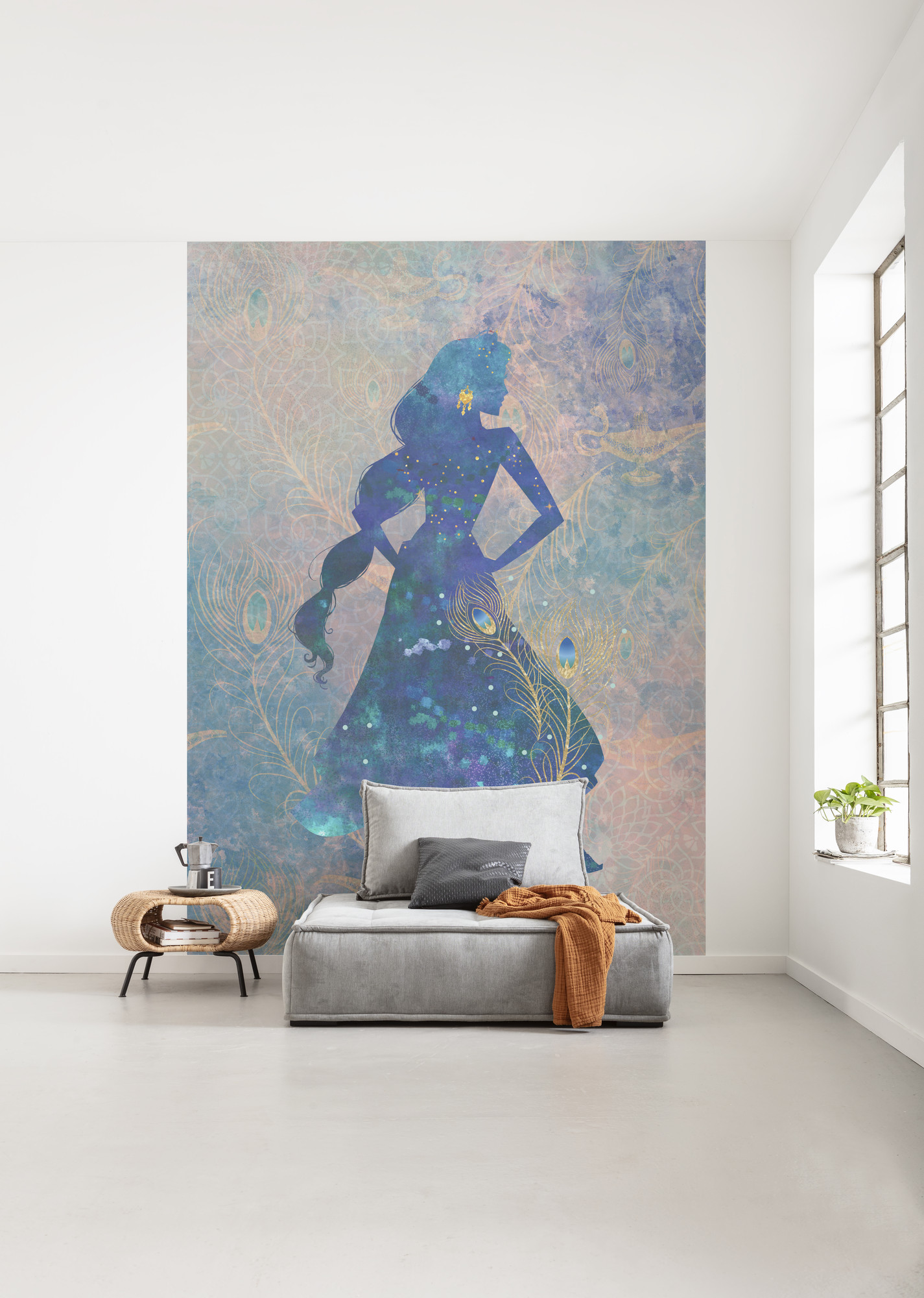 Disney Vlies Fototapete Aladdin "Jasmin Silhouette"
