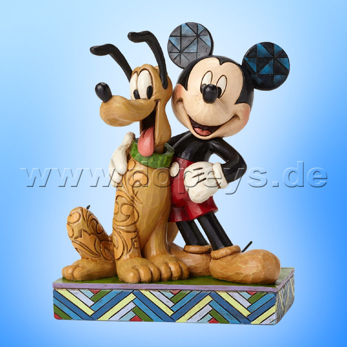 Disney Traditions - Best Pals (Mickey Maus & Pluto) von Jim Shore 4048656