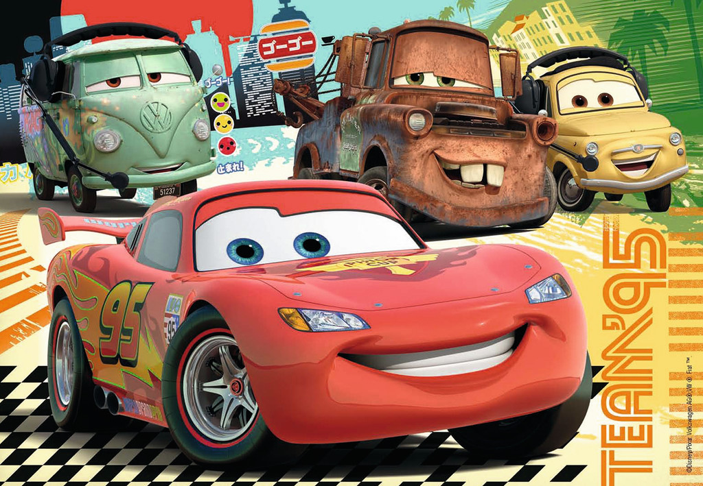 Disney Puzzles Cars "Neue Abenteuer" von Ravensburger 08959