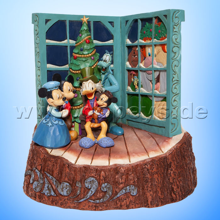 Disney Traditions - God Bless Us, Every One (Carved by Heart Mickey Mouse Christmas Carol) figurine by Jim Shore 6007060