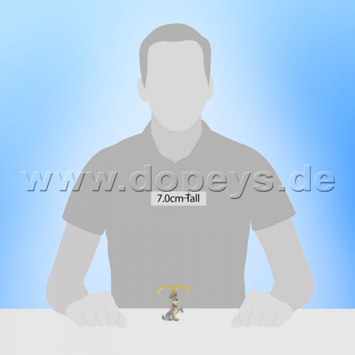 Enchanting Disney Collection - Letter "T" - Tramp figurine by Enesco A29565