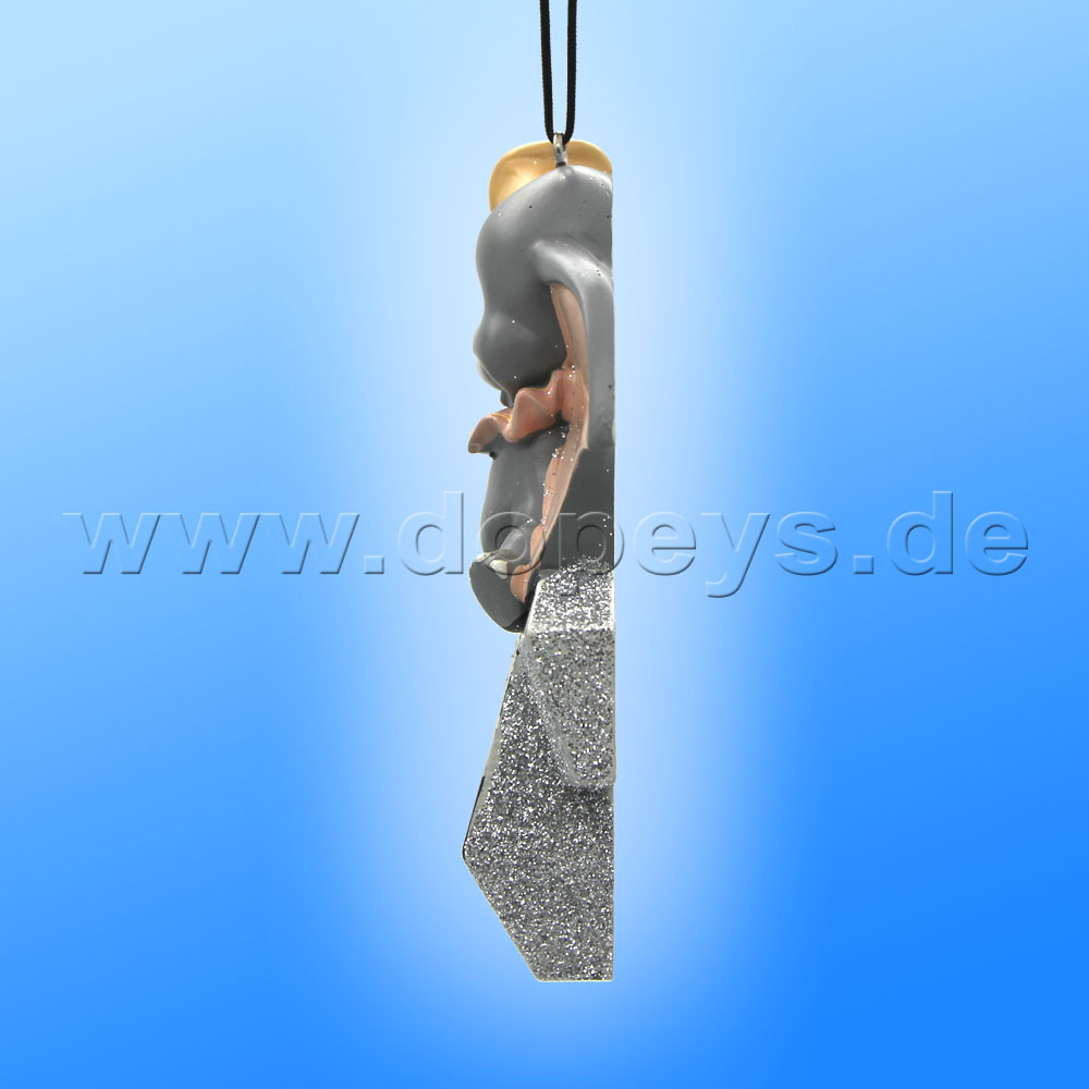 Kurt S. Adler - Disney "Dumbo auf einem Stern" 3D-Relief Weihnachtsanhänger / Ornament DN33007