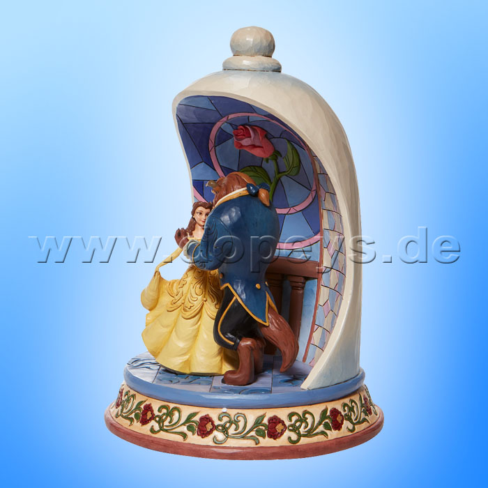 Disney Traditions - Enchanted Love (Beauty and the Beast Rose Dome) figurine by Jim Shore 6008995