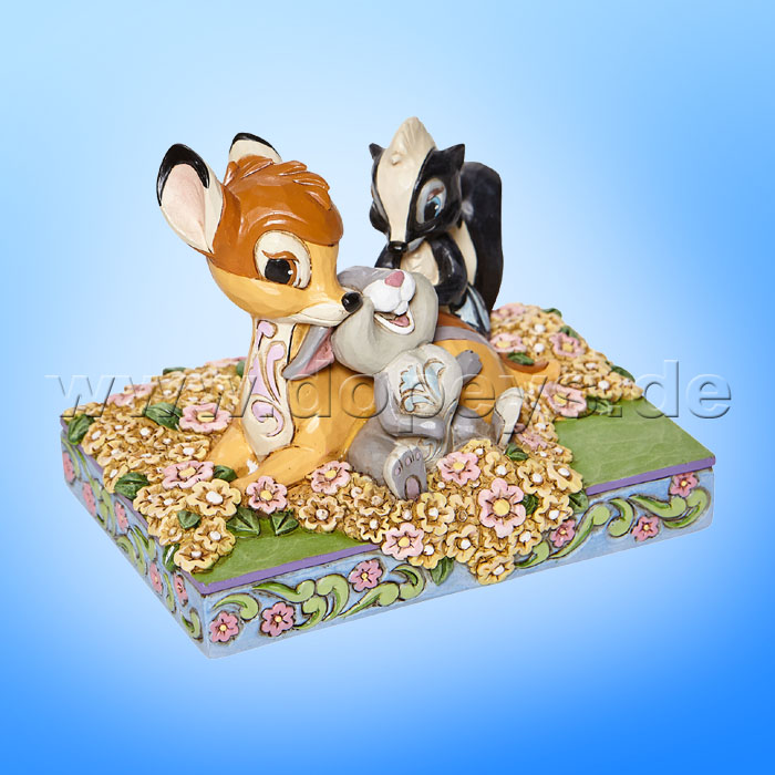 Disney Traditions - Childhood Friends (Bambi, Klopfer & Blume) von Jim Shore 6008318