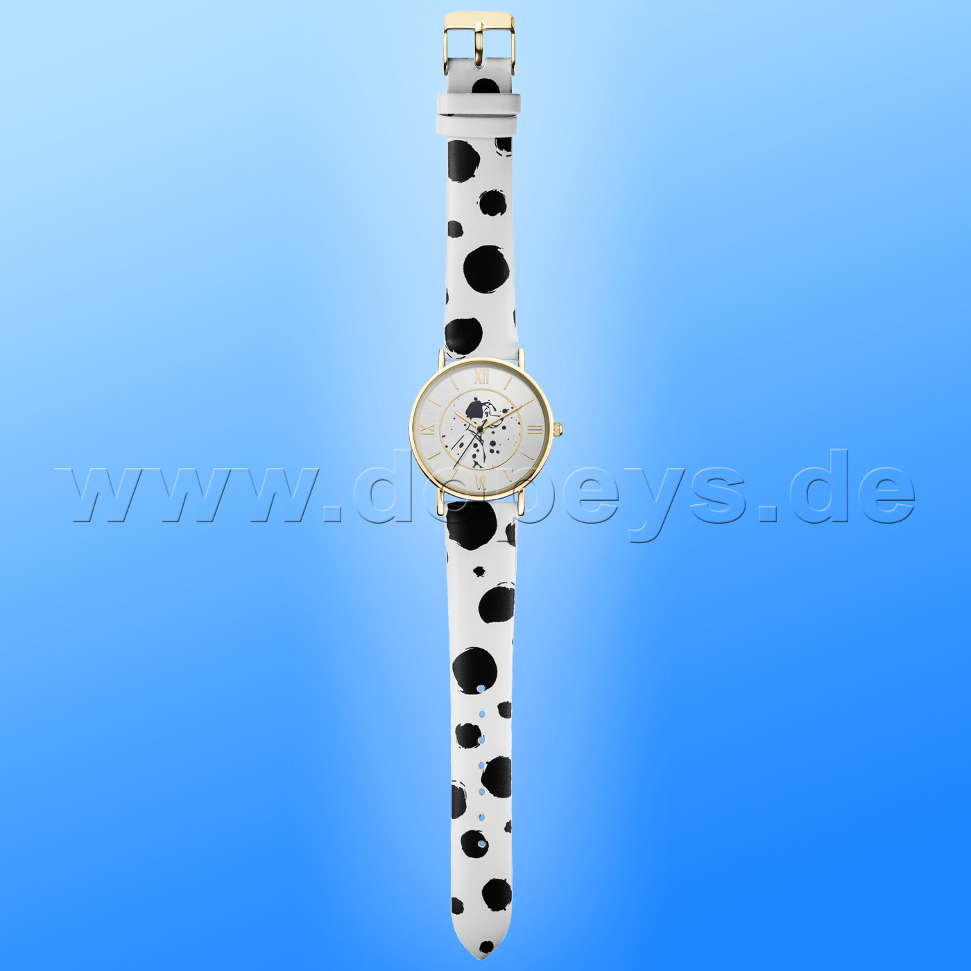 Disney Watch "101 Dalmatians" Elegant Premium Collector Clock