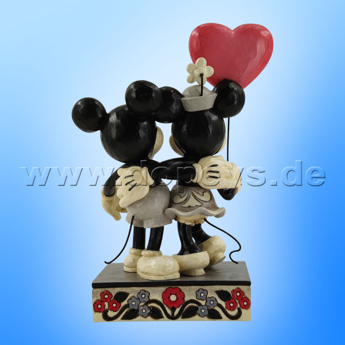 Disney Traditions - Love is in the Air (Mickey & Minnie mit Herzballon) von Jim Shore 6010106