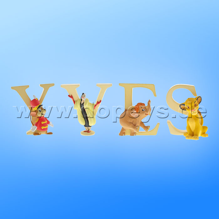 Enchanting Disney Collection - Letter "Y" - Timothy Q Mouse figurine by Enesco A29570