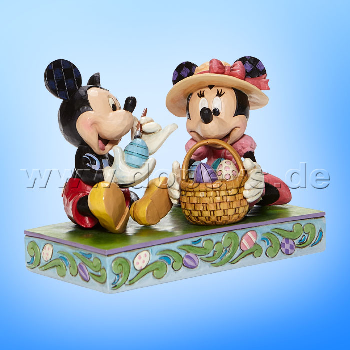 Disney Traditions - Easter Artistry (Mickey and Minnie Easter) figurine by Jim Shore 6008319