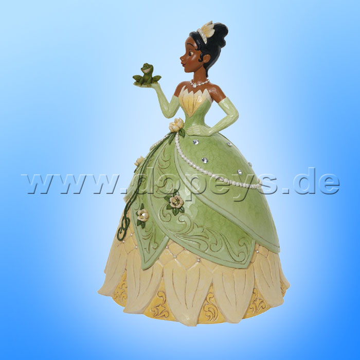 Disney Traditions Figur - Tiana Deluxe (Just One Kiss) von Jim Shore 6011921