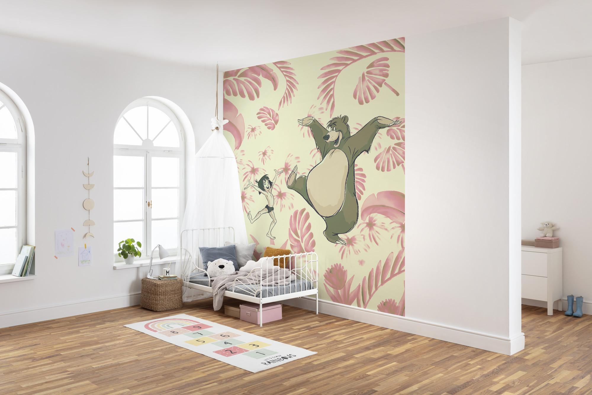 Disney Vlies Fototapete Das Dschungelbuch "Dance The Jungle"