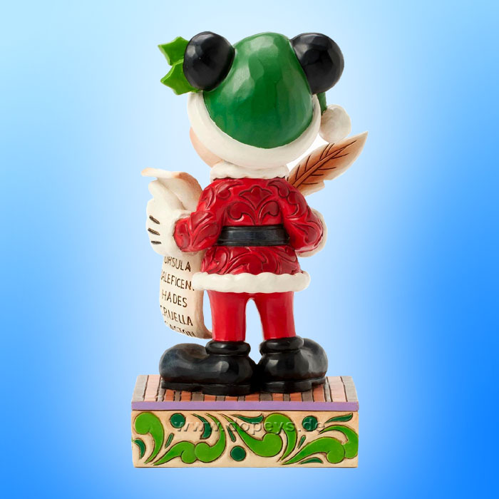 Disney Traditions - Santa Mickey with List (Twenty Years of Magic) figurine by Jim Shore 6016890